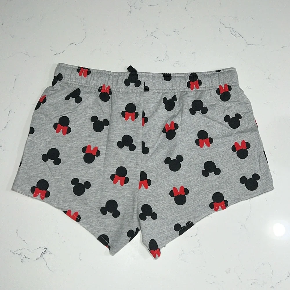 Disney Mickey Mouse & Minnie Mouse Pajama Shorts - Picture 2 of 8